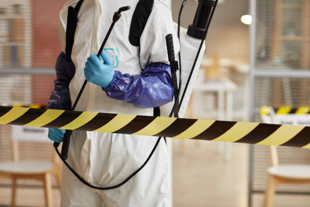 Professional Biohazard Cleanup technician working in Dawson, NE